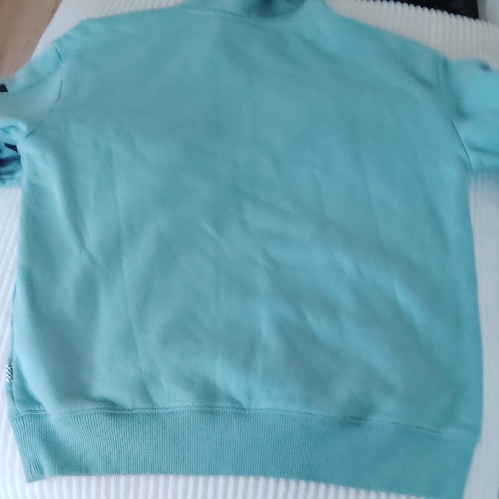 Vans Aqua Hoodie with Black Accents - Picture 4 of 7